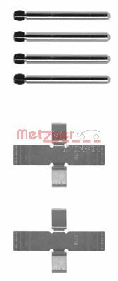 METZGER 1090902 -  Комплектующие, колодки дискового тормоза