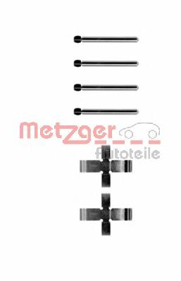 METZGER 1090905 -  Комплектующие, колодки дискового тормоза
