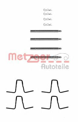 METZGER 1090978 -  Комплектующие, колодки дискового тормоза