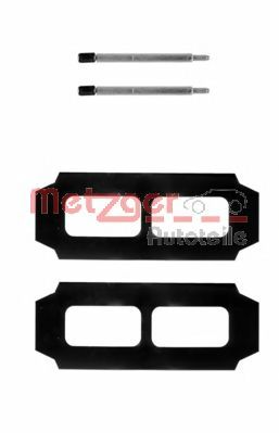 METZGER 1090987 -  Комплектующие, колодки дискового тормоза