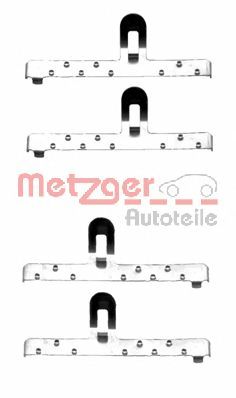 METZGER 1091048 -  Комплектующие, колодки дискового тормоза