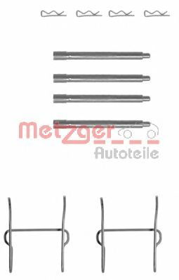 METZGER 1091149 -  Комплектующие, колодки дискового тормоза
