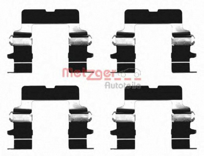 METZGER 1091161 -  Комплектующие, колодки дискового тормоза