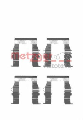 METZGER 1091194 -  Комплектующие, колодки дискового тормоза