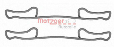 METZGER 1091200 -  Комплектующие, колодки дискового тормоза