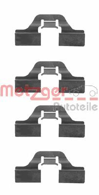 METZGER 1091211 -  Комплектующие, колодки дискового тормоза