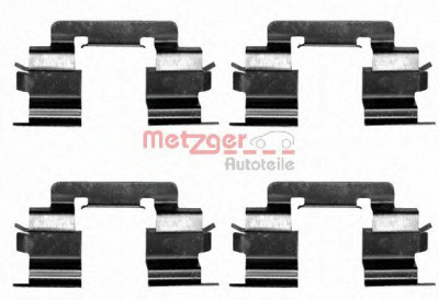 METZGER 1091216 -  Комплектующие, колодки дискового тормоза