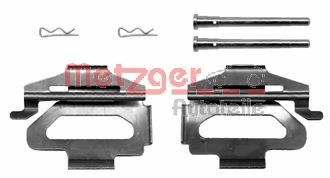 METZGER 1091225 -  Комплектующие, колодки дискового тормоза