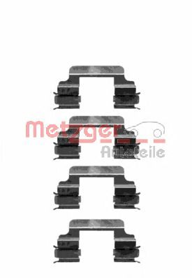 METZGER 1091231 -  Комплектующие, колодки дискового тормоза