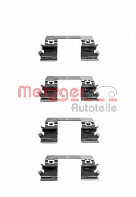 METZGER 1091234 -  Комплектующие, колодки дискового тормоза