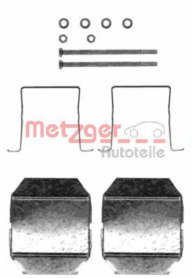 METZGER 1091237 -  Комплектующие, колодки дискового тормоза