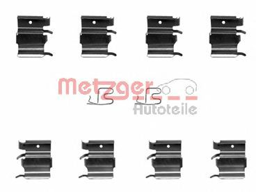 METZGER 1091244 -  Комплектующие, колодки дискового тормоза