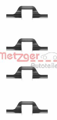 METZGER 1091263 -  Комплектующие, колодки дискового тормоза