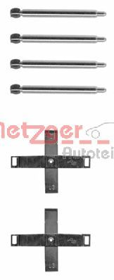 METZGER 1091271 -  Комплектующие, колодки дискового тормоза