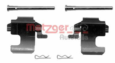 METZGER 1091273 -  Комплектующие, колодки дискового тормоза