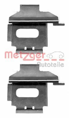 METZGER 1091283 -  Комплектующие, колодки дискового тормоза