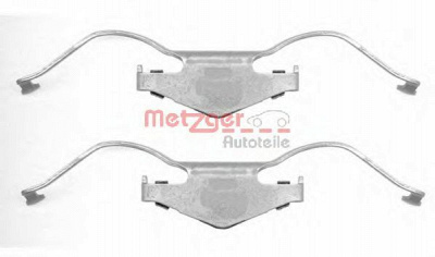 METZGER 1091297 -  Комплектующие, колодки дискового тормоза