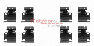 METZGER 1091298 -  Комплектующие, колодки дискового тормоза