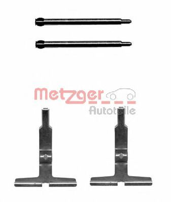 METZGER 1091602 -  Комплектующие, колодки дискового тормоза