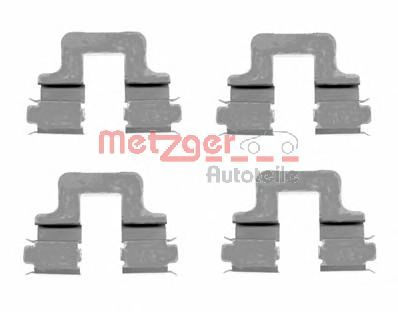 METZGER 1091606 -  Комплектующие, колодки дискового тормоза