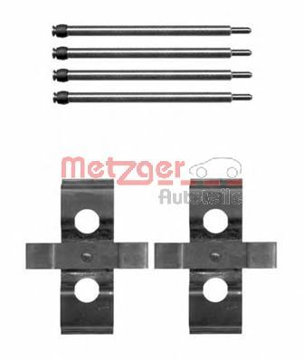 METZGER 1091611 -  Комплектующие, колодки дискового тормоза
