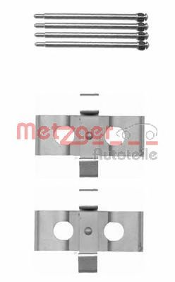 METZGER 1091635 -  Комплектующие, колодки дискового тормоза