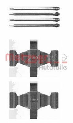 METZGER 1091636 -  Комплектующие, колодки дискового тормоза