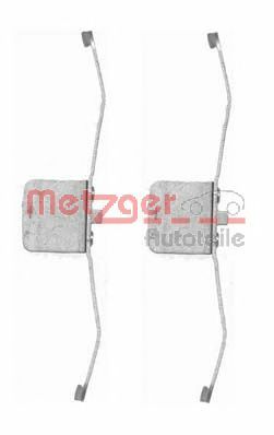 METZGER 1091639 -  Комплектующие, колодки дискового тормоза