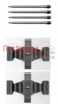 METZGER 1091643 -  Комплектующие, колодки дискового тормоза