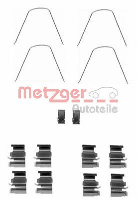 METZGER 1091651 -  Комплектующие, колодки дискового тормоза