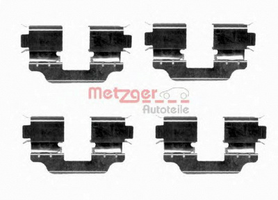 METZGER 1091653 -  Комплектующие, колодки дискового тормоза
