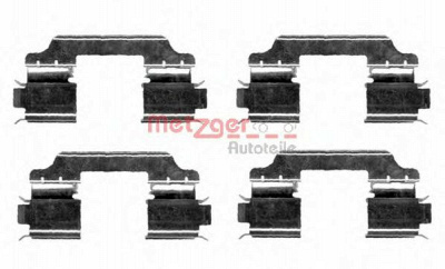 METZGER 1091654 -  Комплектующие, колодки дискового тормоза