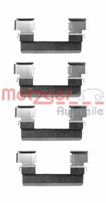 METZGER 1091655 -  Комплектующие, колодки дискового тормоза