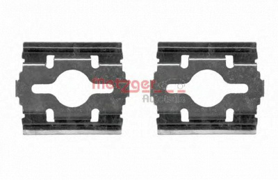 METZGER 1091657 -  Комплектующие, колодки дискового тормоза