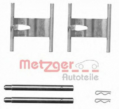 METZGER 1091660 -  Комплектующие, колодки дискового тормоза