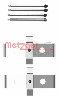 METZGER 1091674 -  Комплектующие, колодки дискового тормоза