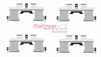 METZGER 1091677 -  Комплектующие, колодки дискового тормоза