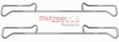 METZGER 1091678 -  Комплектующие, колодки дискового тормоза