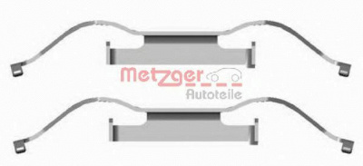 METZGER 1091681 -  Комплектующие, колодки дискового тормоза