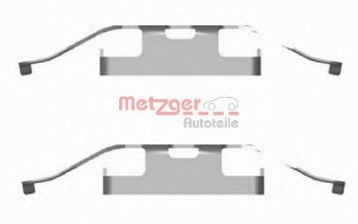 METZGER 1091682 -  Комплектующие, колодки дискового тормоза