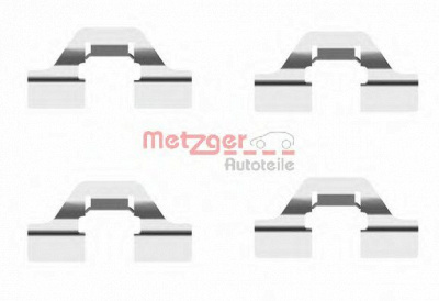 METZGER 1091684 -  Комплектующие, колодки дискового тормоза