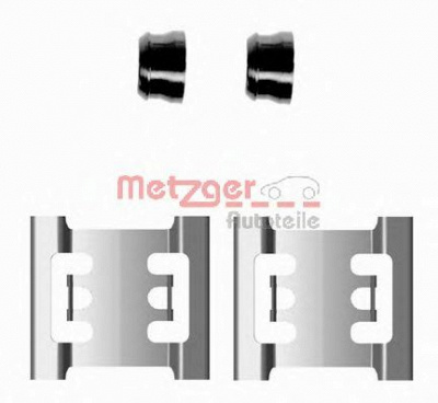 METZGER 1091688 -  Комплектующие, колодки дискового тормоза