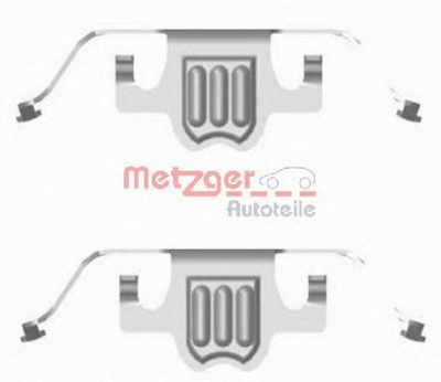 METZGER 1091695 -  Комплектующие, колодки дискового тормоза