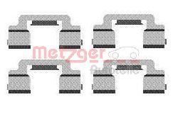 METZGER 1091703 -  Комплектующие, колодки дискового тормоза