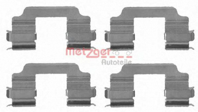 METZGER 1091709 -  Комплектующие, колодки дискового тормоза