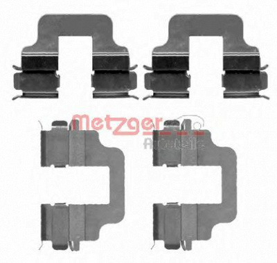 METZGER 1091712 -  Комплектующие, колодки дискового тормоза
