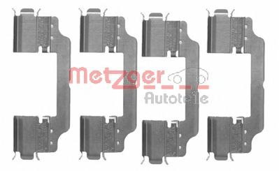 METZGER 1091716 -  Комплектующие, колодки дискового тормоза