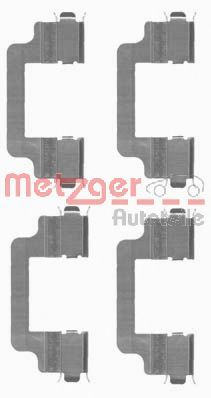 METZGER 1091727 -  Комплектующие, колодки дискового тормоза