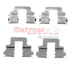 METZGER 1091731 -  Комплектующие, колодки дискового тормоза
