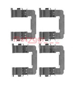 METZGER 1091742 -  Комплектующие, колодки дискового тормоза